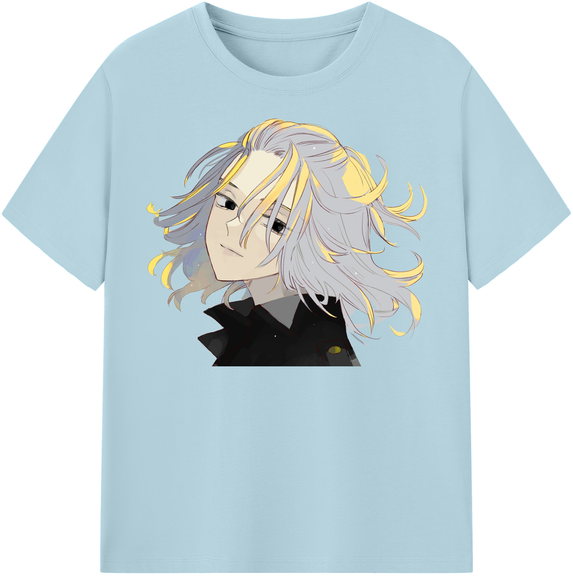 （画像用） 東京リベンジャーズ Tokyo Revengers 綿100％半袖Tシャツ（フロントプリント）